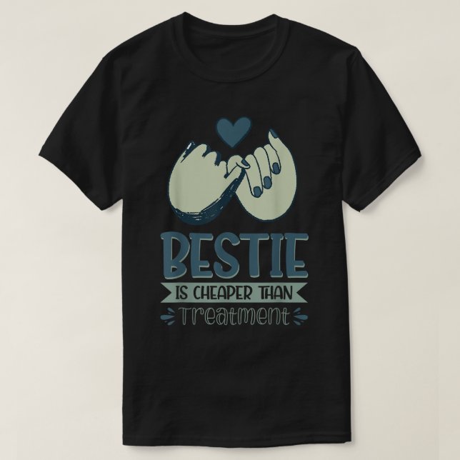 T-shirt Le Bestie Est Moins Cher Que Le Traitement86 (Design devant)