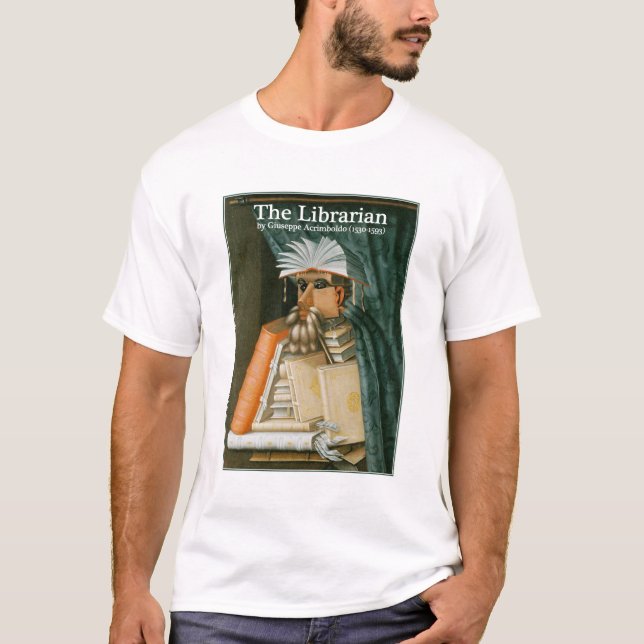 T-shirt Le bibliothécaire (Devant)