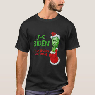 T-shirt Le Biden qui a volé Noël drôle