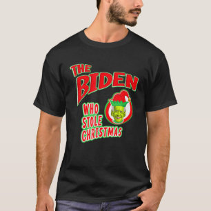 T-shirt Le Biden Qui A Volé Noël Pour Les Patriotiques De