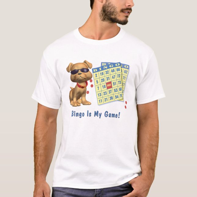 T-shirt Le bingo-test est mon jeu ! (Devant)