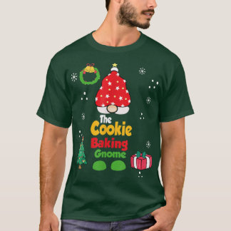 T-shirt le biscuit cuisson gnome drôle de Noël pyjamas de