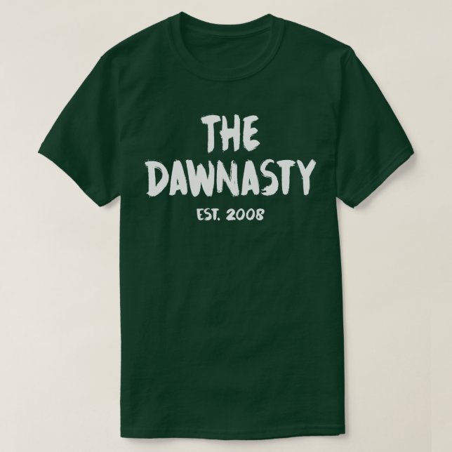 T-shirt Le Blanc Dawnasty Est 2008 (Design devant)