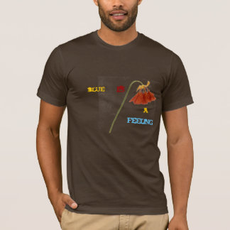T-shirt le bleu est un sentiment
