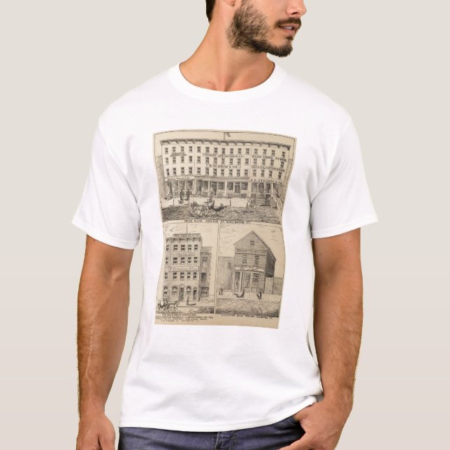 T-shirt Le bloc du picotin (Devant)