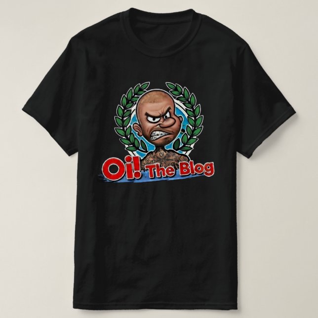 T-shirt Le Blog Cartoon Oi (Design devant)