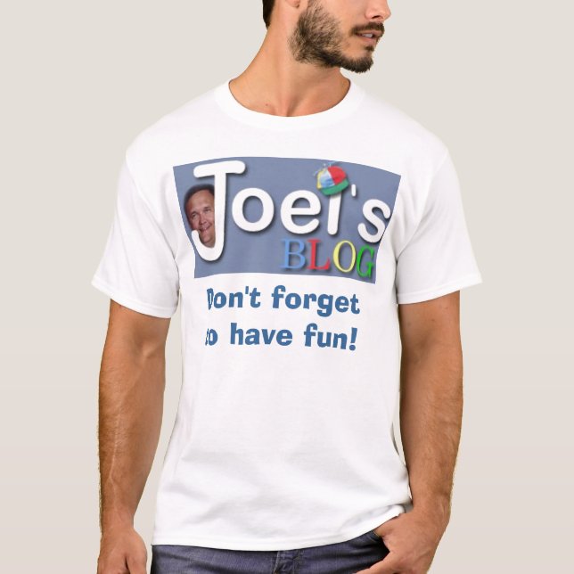 T-shirt Le blog de Joel (Devant)