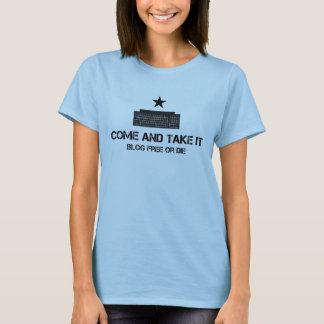 T-shirt Le blog libre ou meurent les femmes