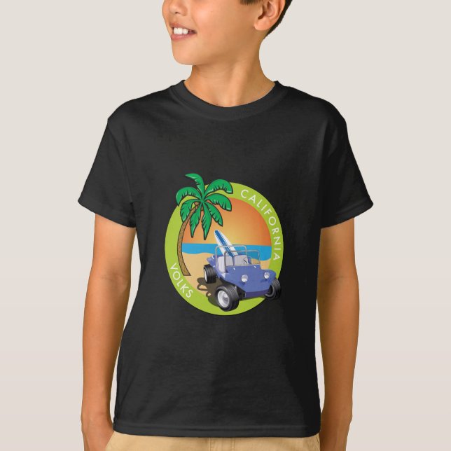 T-shirt Le boggy pour dunes de Californie à Palms (Devant)