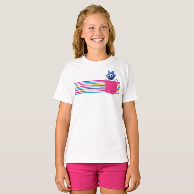 T-shirt Le boguet de Fixies | dans la poche (Devant entier)