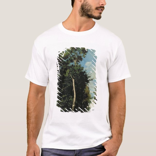 T-shirt Le bois sur Cote de Grace dans Honfleur (Devant)