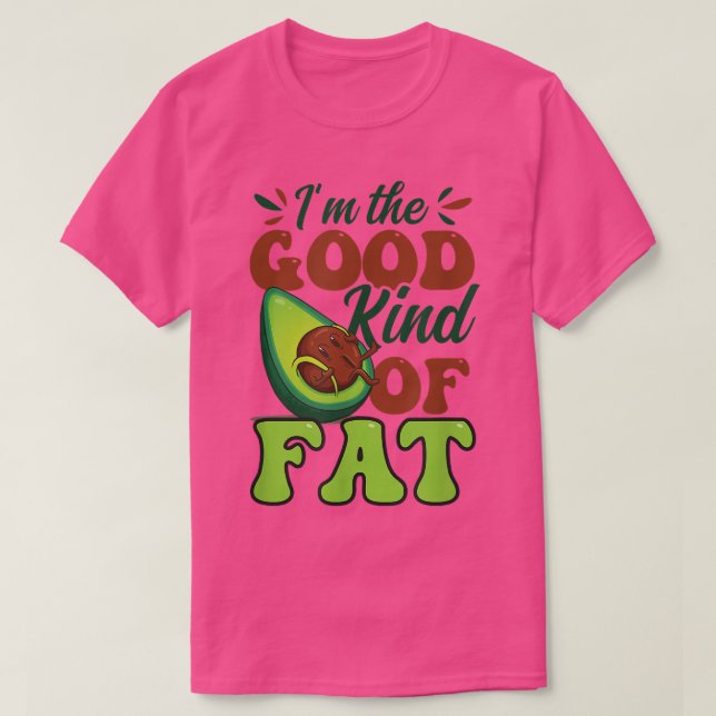T-shirt Le Bon Genre De Gras Design Avocado (Design devant)