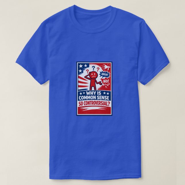 T-shirt Le bon sens (9) (Design devant)