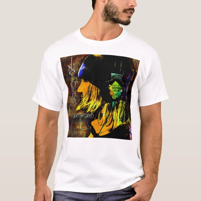 T-shirt Le bon signe inspirent (Devant)