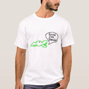 T-shirt Le bon travail Schreiber (rayures)