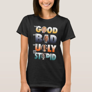 T-shirt Le Bon Trump Le Mauvais Biden Le Bon Le Mauvais