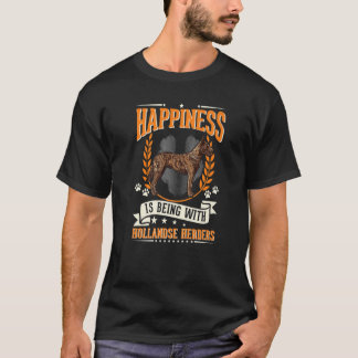 T-shirt Le Bonheur Avec Hollandse Herders