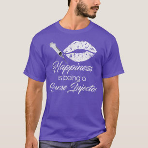 T-shirt Le Bonheur De L'Injecteur vintage Est D'Être Une I