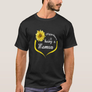 T-shirt Le Bonheur Des Femmes Est Un Raglan De Mémoire