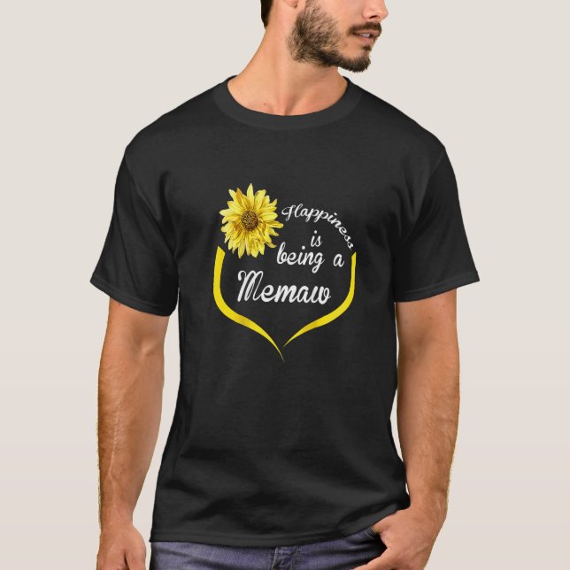 T-shirt Le Bonheur Des Femmes Est Un Raglan De Mémoire (Devant)