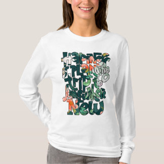 T-shirt Le Bonheur Est De Planifier Un Voyage Vers Quelque