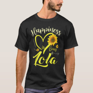 T-shirt Le Bonheur Est D'Être Un Tournesol Lola 1