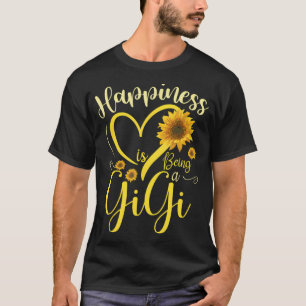 T-shirt Le Bonheur Est D'Être Une Fête Des Mères Gigi Sunf