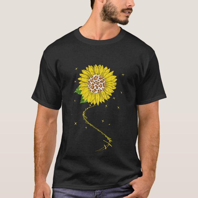 T-shirt Le bonheur est d'être une Mina Floral Mimi fête de (Devant)