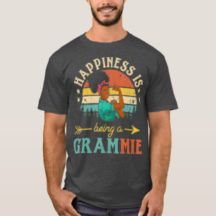 T-shirt Le bonheur est en train d'être une Grammie Africa