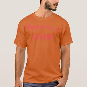 T-shirt Le bonheur est Guam