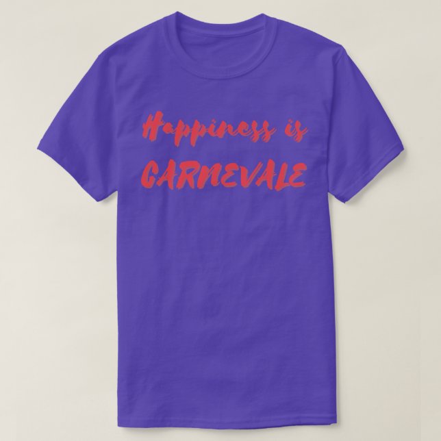 T-shirt Le bonheur est névale (Design devant)