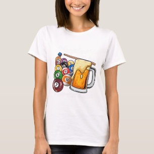 T-shirt Le Bonheur Est Un Rack Parfait I Pool Billard Play