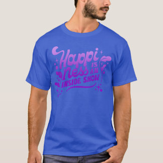 T-shirt LE BONHEUR EST UN SPECTACLE INTERNEUR fille