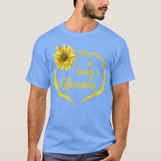 T-shirt Le Bonheur Glamma Est Être Un Glamme 