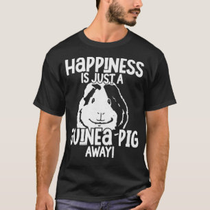 T-shirt Le bonheur n'est qu'un guinéen qui s'éloigne d'une