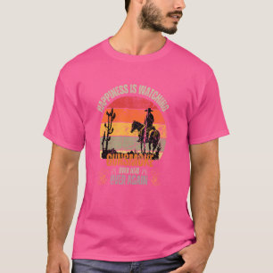 T-shirt Le Bonheur, Regarde La Fumée Des Armes À Feu Et Vi