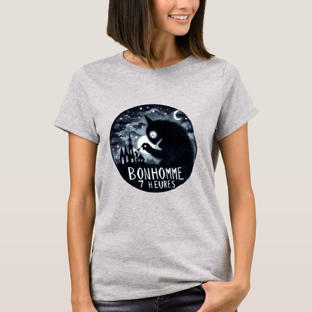 T-shirt Le Bonhomme 7 Heures (Devant)
