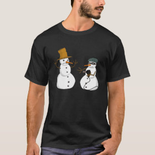 T-shirt Le bonhomme de neige supportent