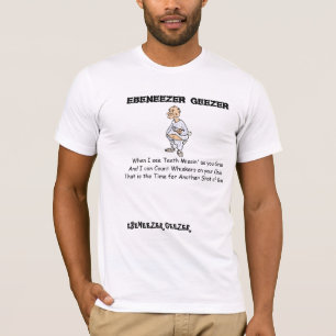 T-shirt Le bonhomme d'Ebeneezer a créé un poème pour so