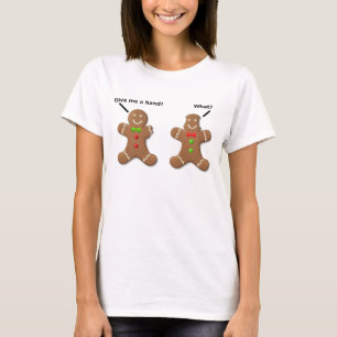 T-shirt Le bonhomme en pain d'épice me donnent une main