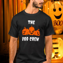 Le Boo Crew Moderne Halloween Famille Correspondan