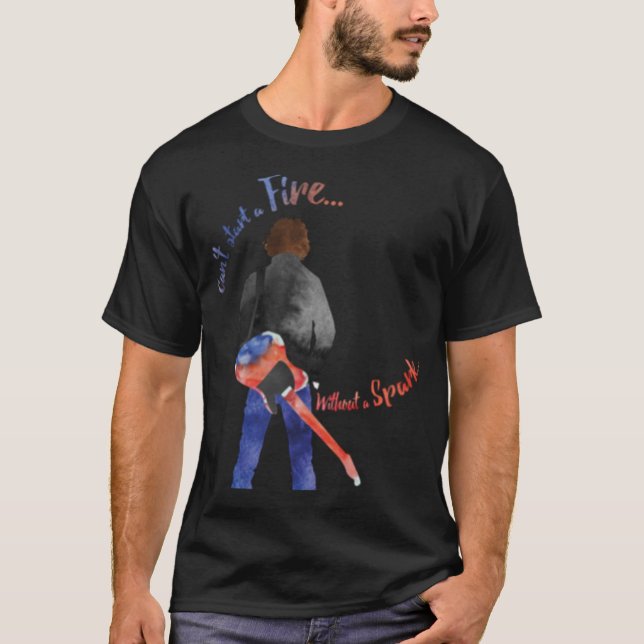 T-shirt Le Boss Minimal rétro (Devant)
