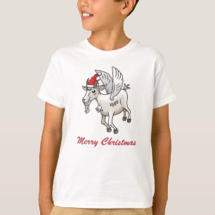 T-shirt Le bouc de Noël volant du Père Noël