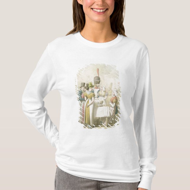 T-shirt Le boulevard du Temple, du 'tableau De (Devant)