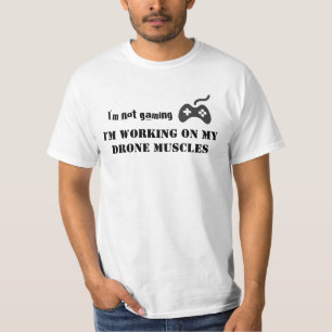 T-shirt Le bourdon Muscles la pièce en t