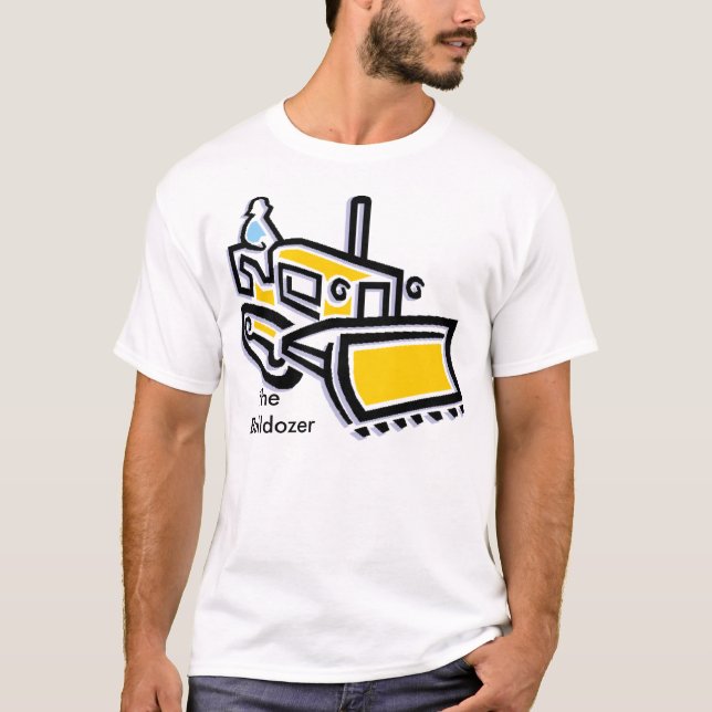 T-shirt Le bouteur (Devant)