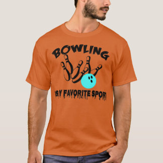 T-shirt le bowling est mon sport favori 88 2