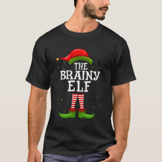 T-shirt Le Brainy Elf Christmas Matching Family Pajama Co