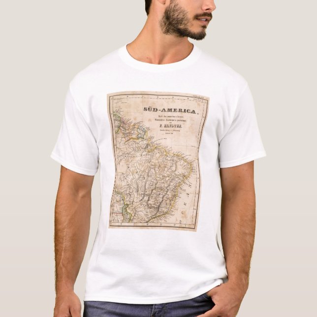 T-shirt Le Brésil 4 (Devant)
