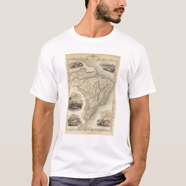 T-shirt Le Brésil 7 (Devant)